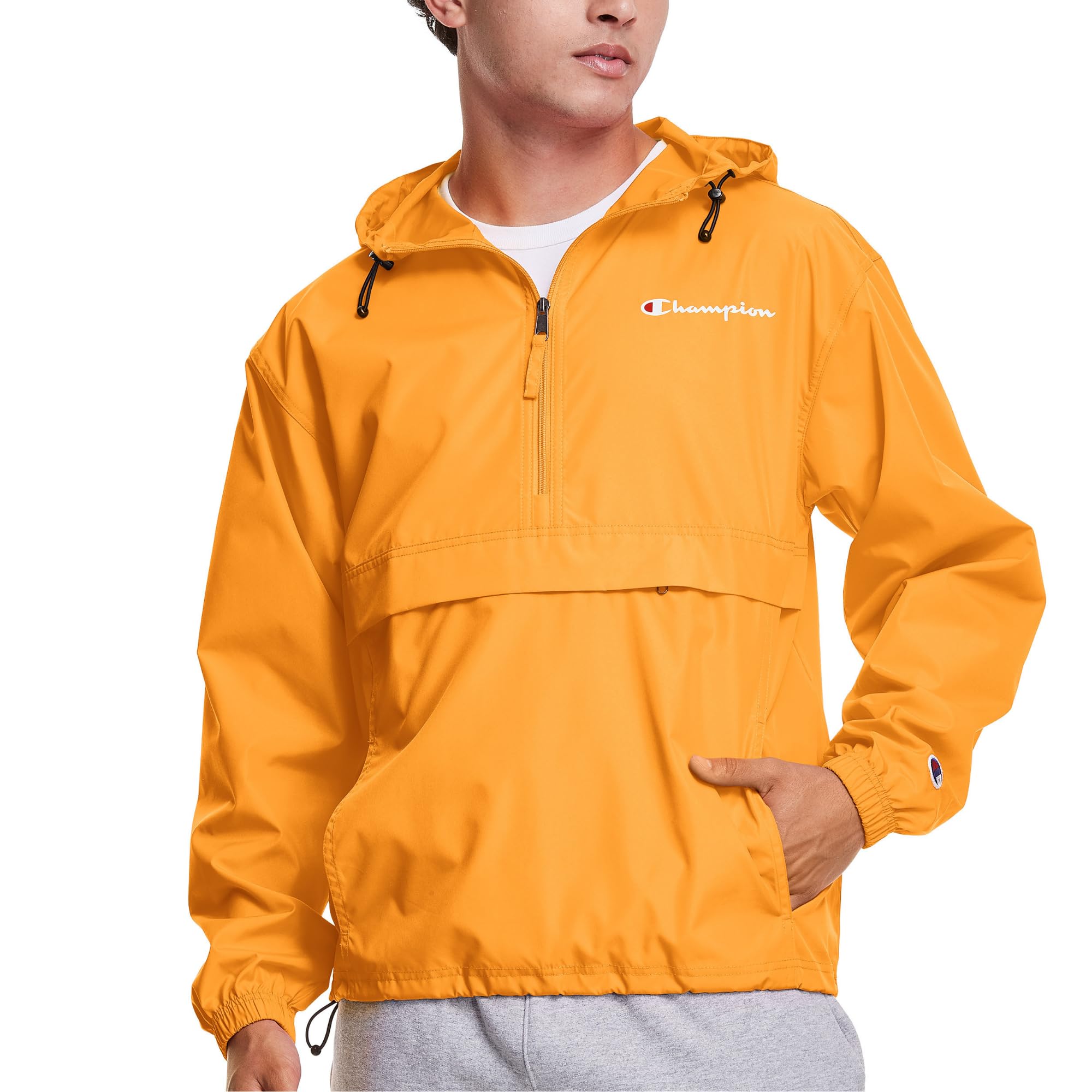 Champion Men's Jacket, Stadium Packable Water Resistant Wind Resistant Jacket (Big & Tall) Image
