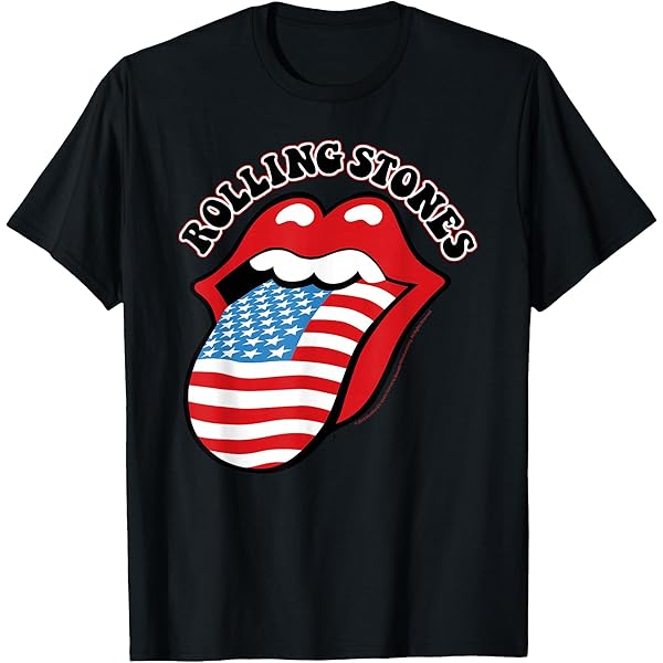 Amazon.com: Mens The Rolling Stones USA Tongue Premium Tri-Blend T
