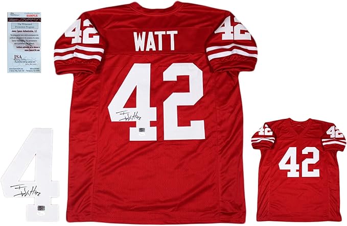 tj watt authentic jersey