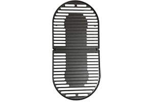 Dongftai CN94N (2-Pack) Cast Iron Grill Cooking Grates Replacement for Coleman Roadtrip Grills LX LXE LXX