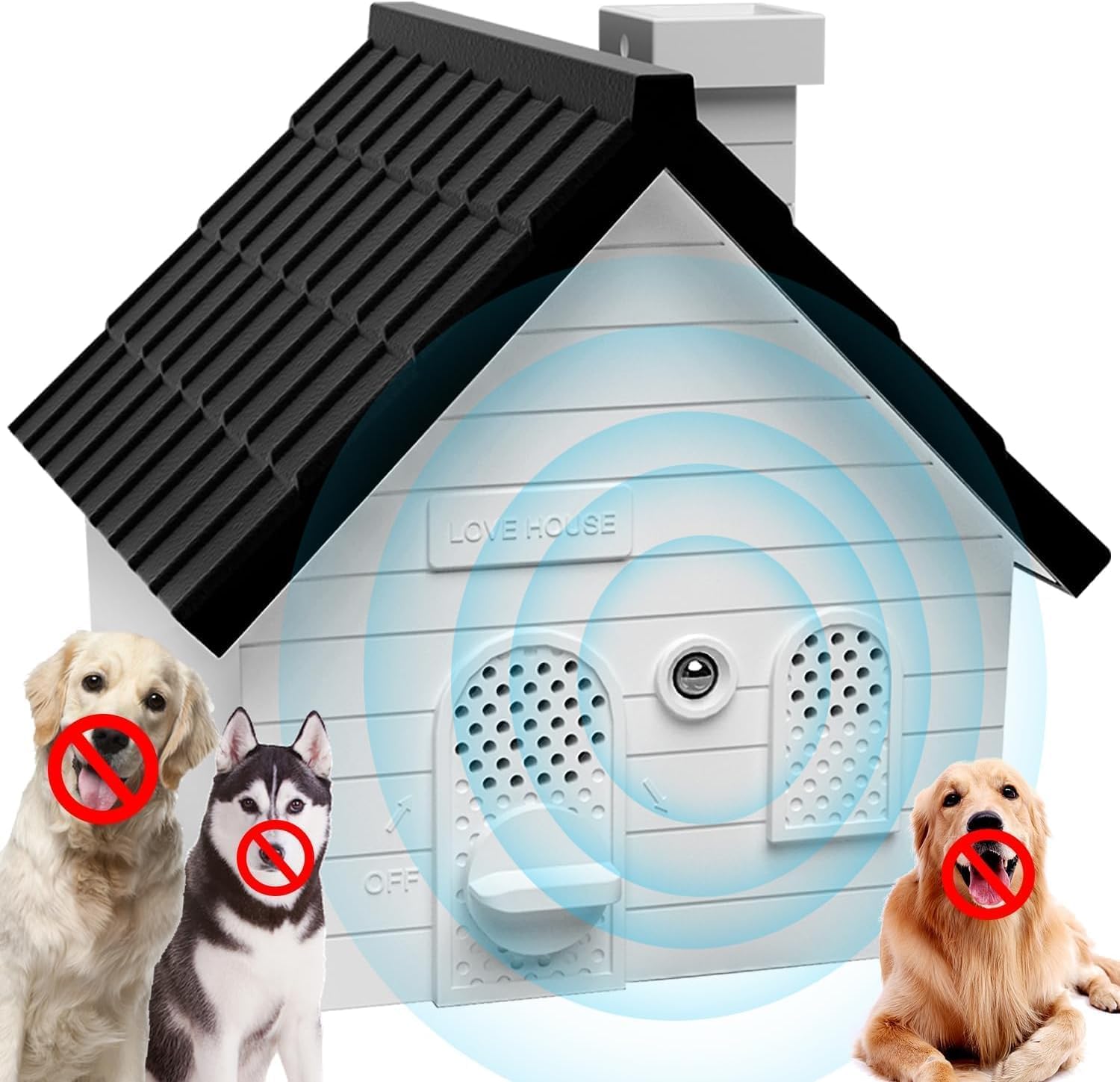 Wagg Bark Box for Barking Dogs, Dog Bark Deterrent Devices, Anti Bark ...