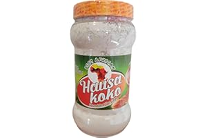 African Delights Best African Hausa Koko, Millet Flour and Corn Flour Spicy or Regular Flavors, Traditional West African Breakfast Porridge, Easy to Prepare (Regular Pack of 1)