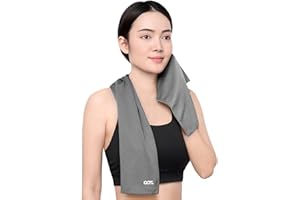 GOT Sports Cooling Towel (40"x12") – Chilly Towel for Neck & Face Wraps - Cooling Rag for Hiking, Gym, Yoga & Workouts (Gray)