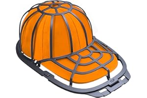 HAIOU Hat Washer Cage Hat Washer Hat Cleaner for Baseball Caps Baseball Cap Washer Fit for Adults and Kids Hats (Black)