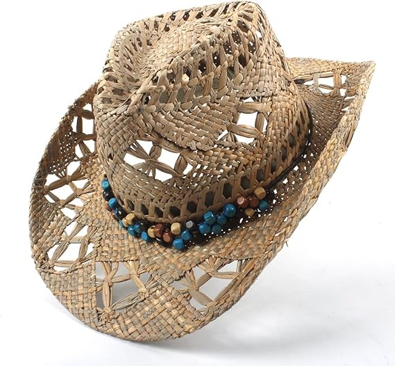 Amazon Z L F 麦わら帽子 春夏 帽子 ウエスタン カウボーイ レディース メンズ おしゃれ 旅行 ギフト 色 Ays サイズ 56 58cm ハット 通販