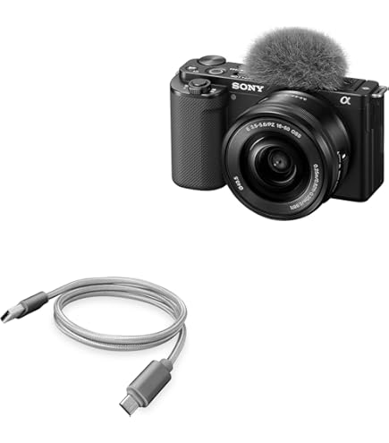 Amazon.com: BoxWave Cable Compatible with Sony ZV-E10 - DirectSync