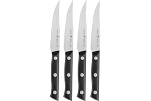 HENCKELS Dynamic Razor-Sharp 4-pc Steak Knife Set, German Engineered Informed by 100+ Years of Mastery