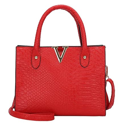 Sunday Damen Handtaschen Schultertaschen Umhängetaschen PU Leder Henkeltaschen Tote Damen Taschen für Frauen Mittlere Größe 2