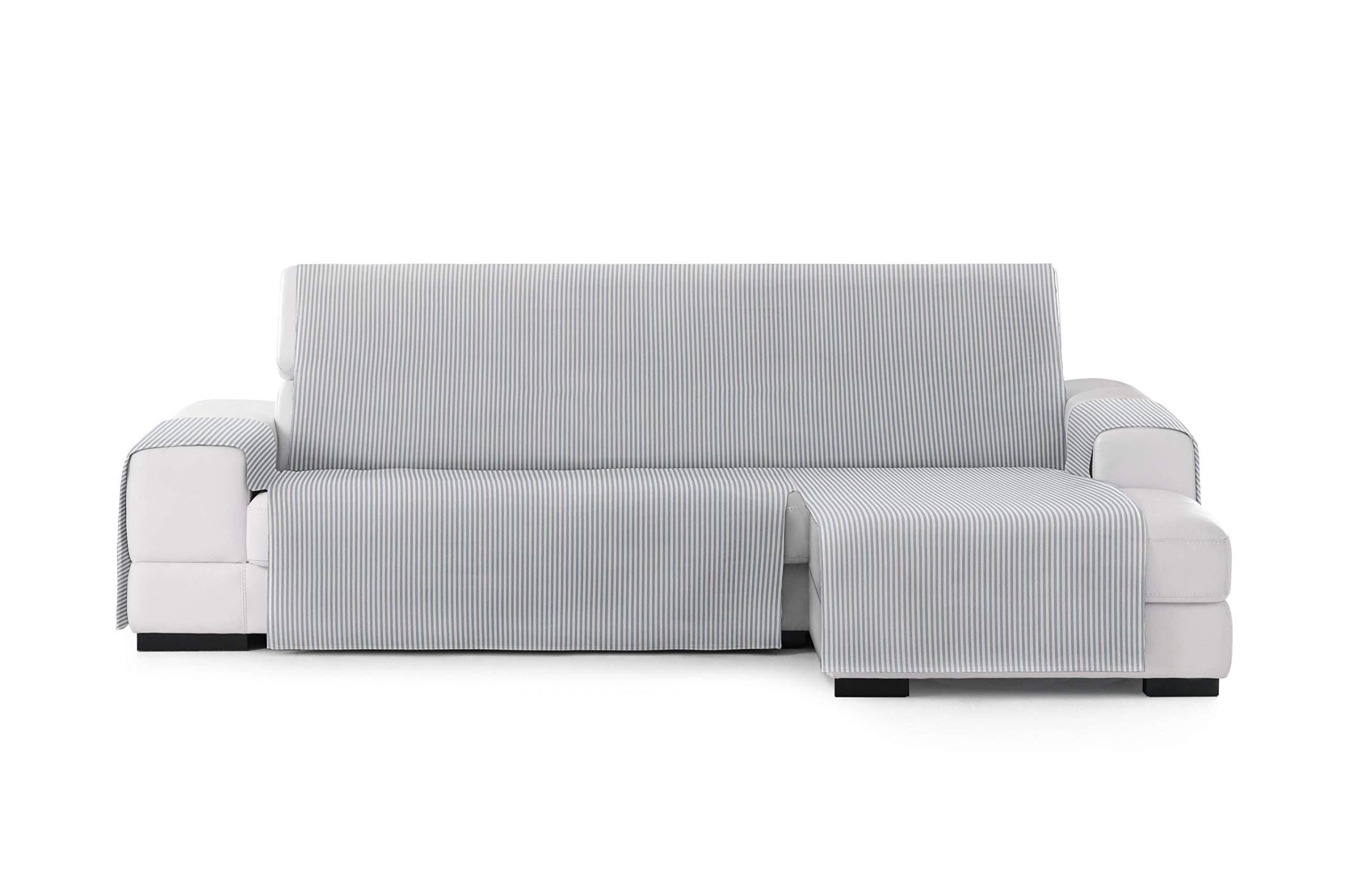 Eysa Sofa Cover, Cotton, Grey, 290 CM. Right