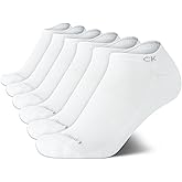 Calvin Klein Boys' No Show Performance Athletic Socks (6-Pack)