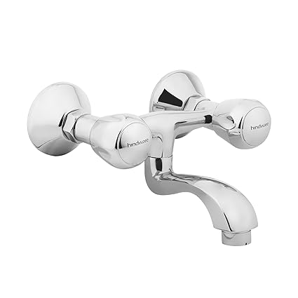 Hindware F100019QT Contessa Wall Mixer Wall Mixer Non Telephonic Shower Arrangement (Chrome)