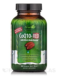 CoQ10 RED by Irwin Naturals, Antioxidant Heart Health, 60 Liquid Softgels