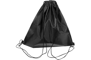 Vaguelly Drawstring Helmet Bag Portable Motorcycle Helmet Storage Pouch Large Capacity Oxford Fabric Sports Ball Bag for Outd