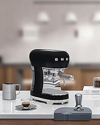 Smeg Manual Espresso Machine with Steam Wand, 15
