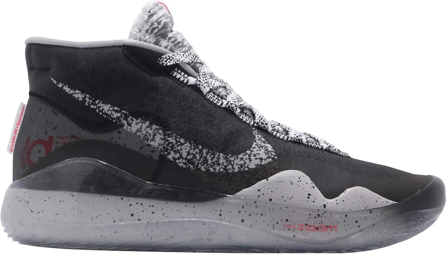 nike zoom kd 12 black cement