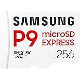 Samsung P9 Express microSD Express Card, 256GB microSDXC Memory Card, Up to 800 MB/s, for Nintendo-Switch ™ 2, (MB MK256T/AM)