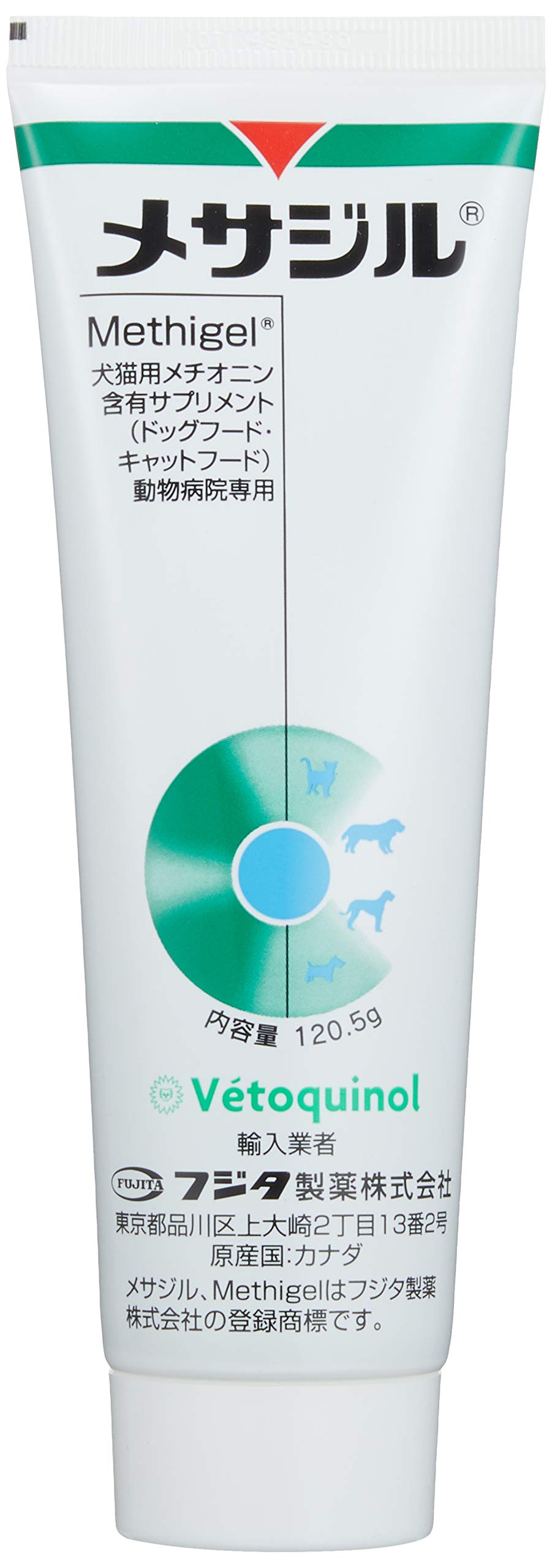 フジタ製薬 (ABTJY) フジタ製薬 メサジル 犬猫用 120.5g 犬猫商品画像