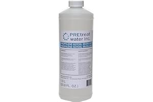 Propylene Glycol – (1 Liter) USP/Pharmaceutical and Food Grade - Highest Purity (99.9 Wt%), Humidor, Fog Machine, Soap & Dete