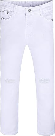 white ripped jeans girls