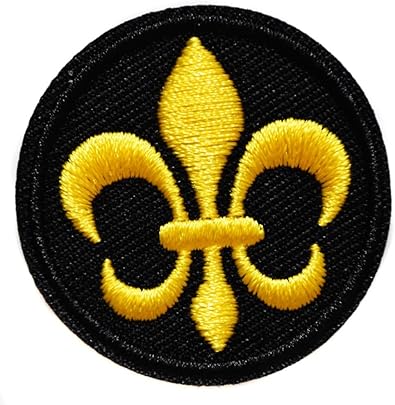 Broche Bijou Royaliste En Nacre - Insigne Fleur De Lys - XIXème Siècle