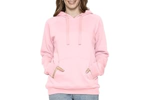 STRETCH IS COMFORT Women's and Plus Size Soft Hoodie with Extra Side Seam Zippered Pocket | Cozy and Functional | S-5X