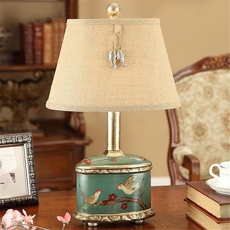 vintage hand painted table lamps