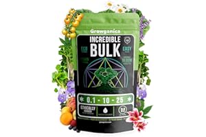 Bloom Booster, Incredible Bulk 0.1-10-25 Certified Vegan OMRI Listed Organic Plant Food (1lb)