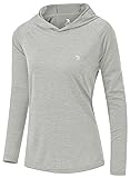 TBMPOY Womens UPF 50+ Sun Protection Hoodie Shirt