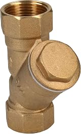 AB Tools 3/4" Brass Inline Y-Strainer Debris Filter Stainless Steel Mesh WRAS view 3