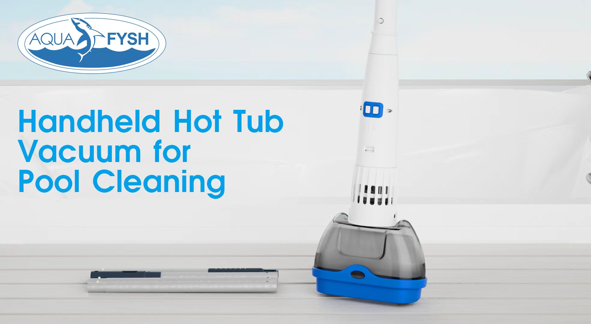 Rechargeable Hot Tub Vacuum Cleaner for Spa - Magnetic Drive System, Ultra photo 12