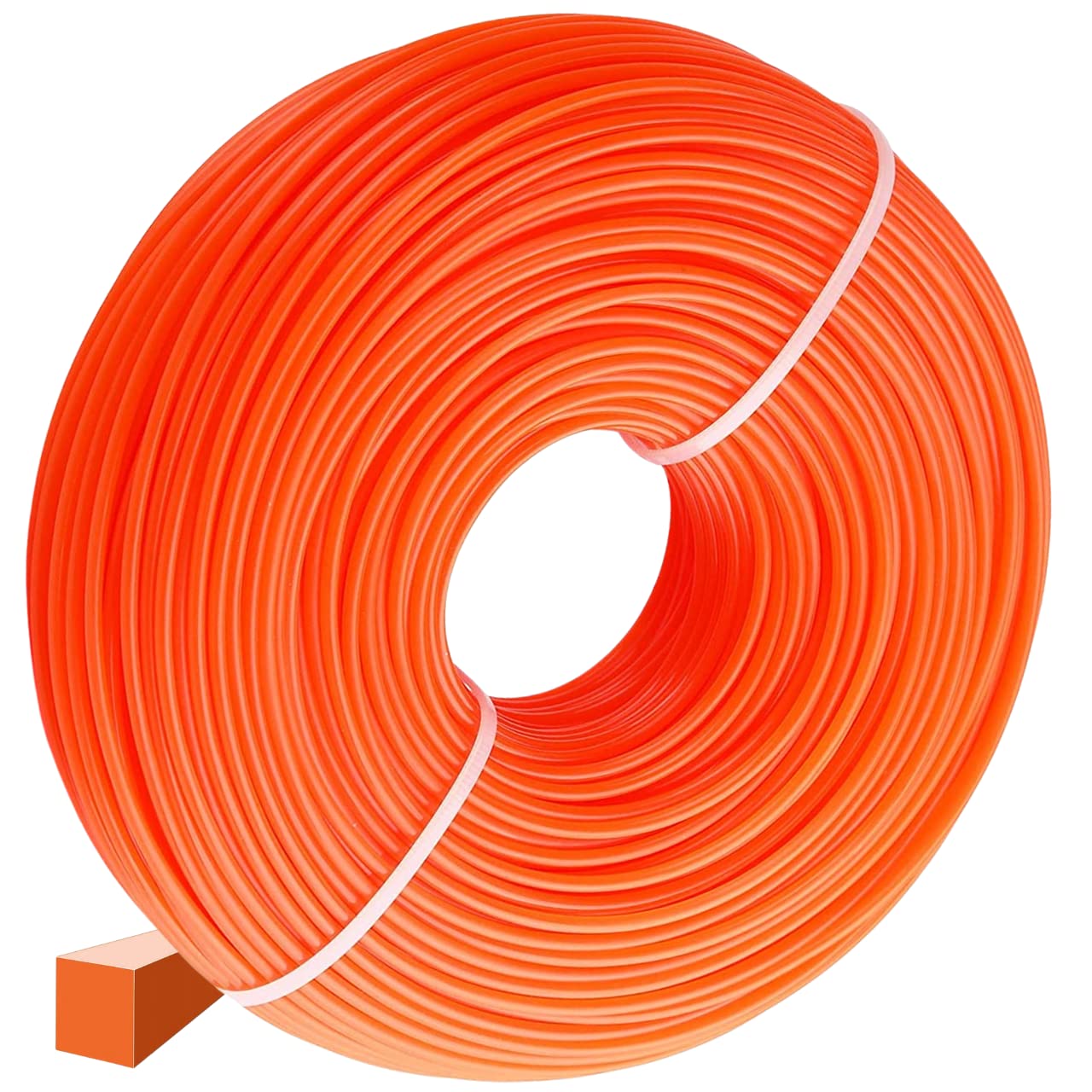 GARDENIX mowing line trimmer line 2.0 mm x 100 m square lawn trimmer line nylon line