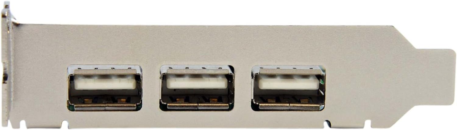 StarTech.com 4 Port USB 2.0 PCIe Card - Low Profile - USB 2.0 Expansion Card, 80mmx89.9mm - Image 4