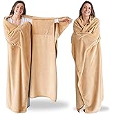 Super Blanky Wearable Blankets for Women, Adult Wearable Blanket Men, Top Christmas Gifts for Women, Wife Birthday Gift Ideas