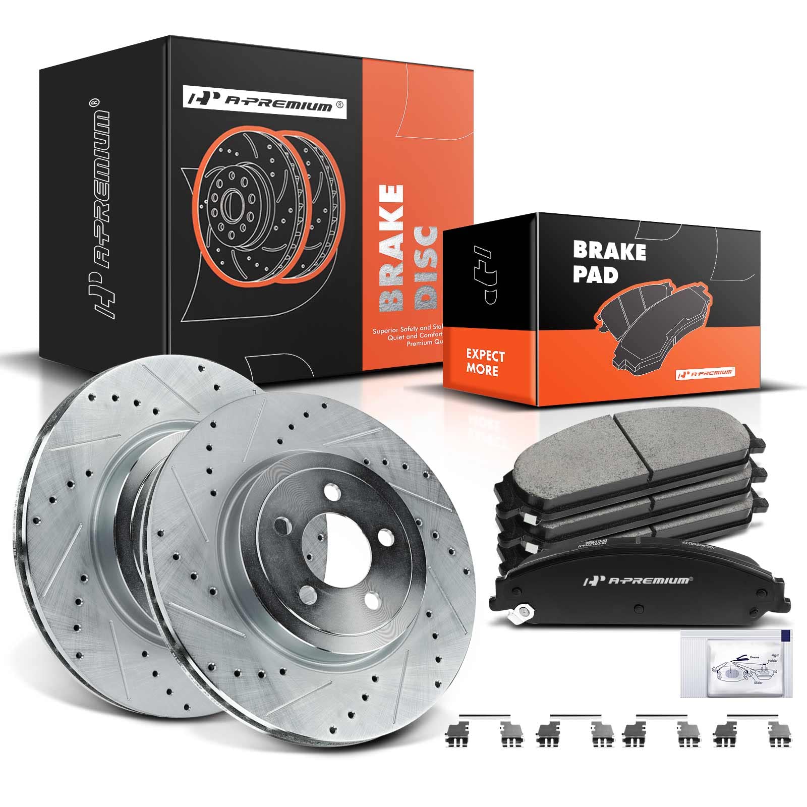 StopTech 05-13 Chrysler300/300C / 09-12 Dodge Challenger Rear Right Drilled & Slotted Rotor main image 0