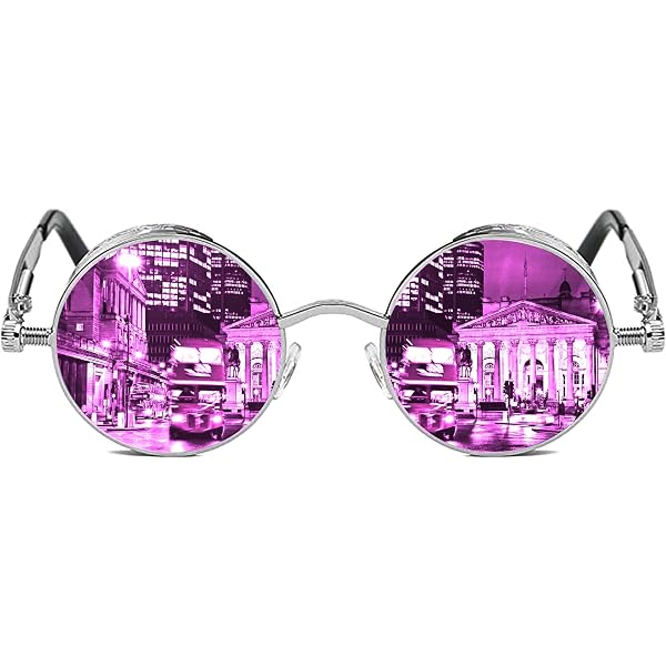 12 Pairs Steampunk Round Sunglasses Retro Hippie Circle Glasses for Women Men s-l400.jpg main image 4