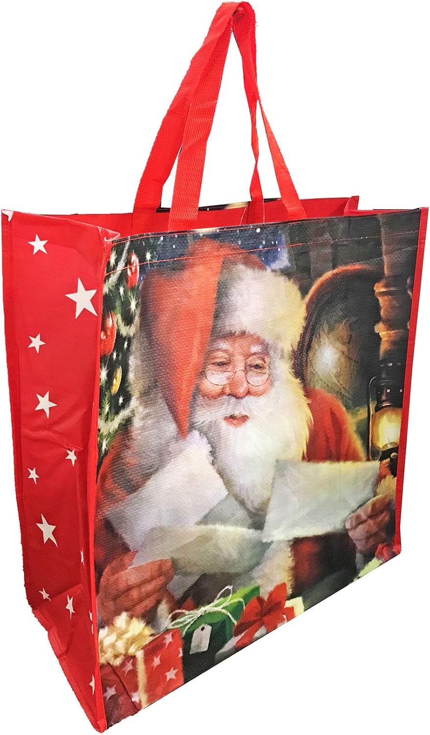 reusable shopping bags christmas