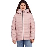 Halifax Traders Mid-Weight Puffer Jacket – Water-Resistant Winter Coat, Faux Fur Hood, Recycled Insulation