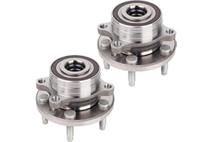 PAROD 2pcs 512460 Front/Rear Wheel Hub and Bearing Assembly Compatible with 2011-2019 Ford Explorer, 2013-2018 Ford Police Interceptor Utility 5 Lugs Non-ABS
