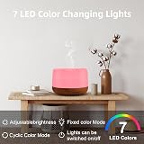 Trace 300ML Essential Oil Diffuser with Remote 4 Timer 7 LED Lights view 7