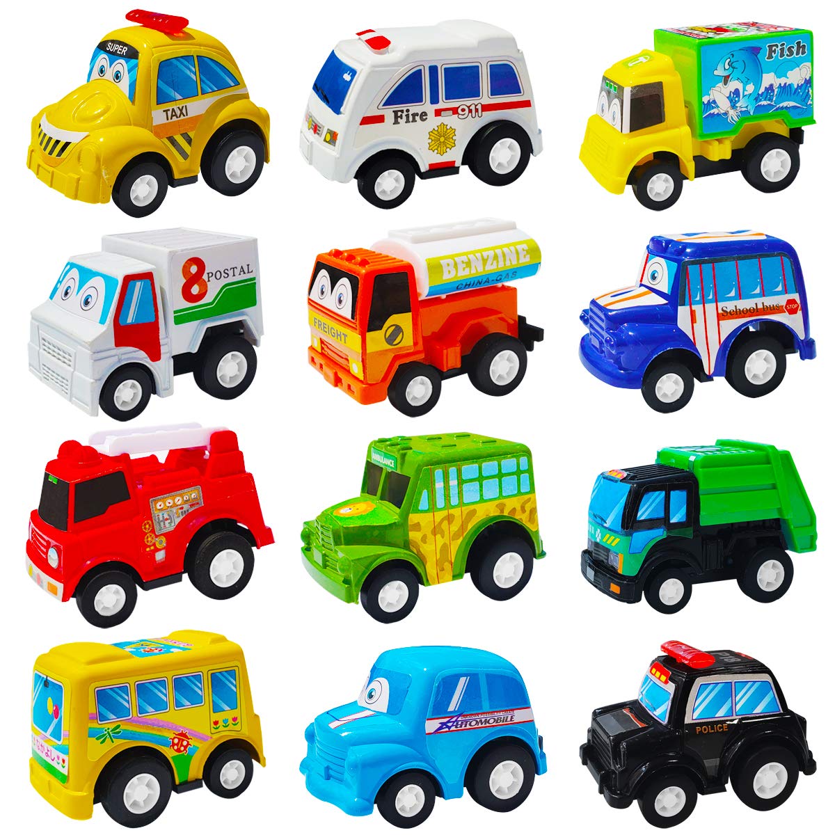 pull back toy cars for toddlers