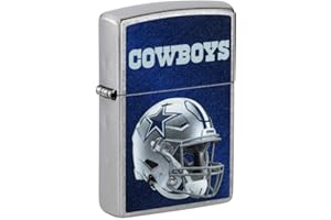 Zippo NFL Helmet Street Chrome Pocket Lighter
