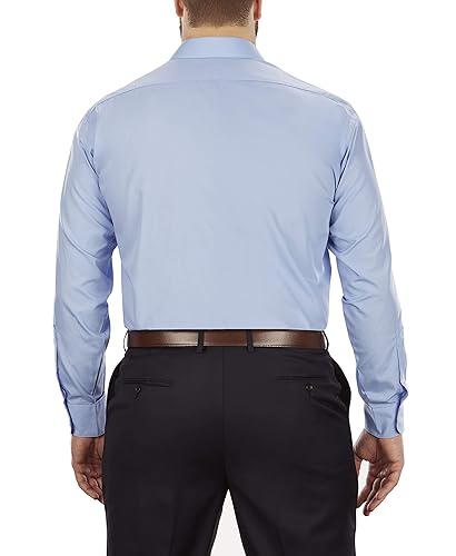 Van Heusen Men's Fit Dress Shirt Poplin Solid (Big and Tall