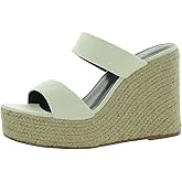 Smash Womens Luna Open Toe Two-Strap Wedge Sandals