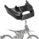 Electric Dirt Bike Battery Compartment Protect for Surron Light Bee X/S | Carbon Fiber Pattern Battery Side Lock Cover fro Sur Ron Light Bee X/S