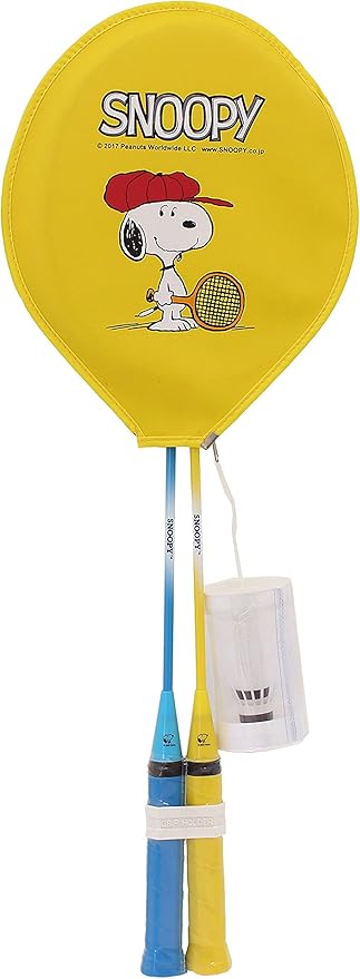 Amazon Snoopy スヌーピ バドミントンセット ラケット2本 シャトル2個 Sn 101 サクライ貿易 Sakurai ラケット
