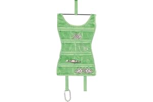 Umbra Little Black Dress Travel Jewelry Organizer, Mint