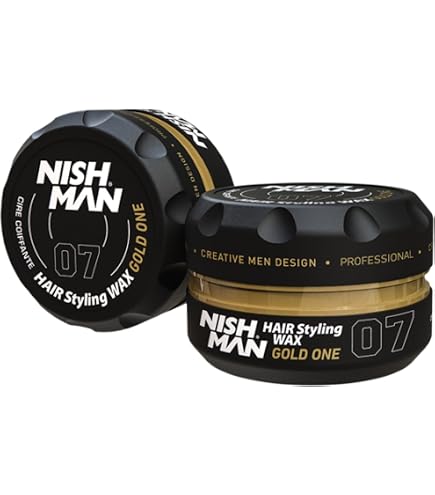 Amazon.com: nishman Hair Styling Series (08 Matte Wax CLAY WAX