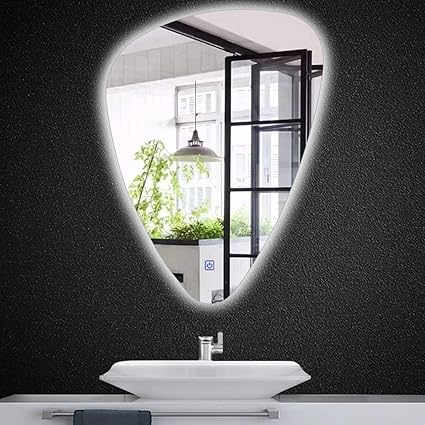 Espejos de tocador de pared con luces Espejo de pared para baño con