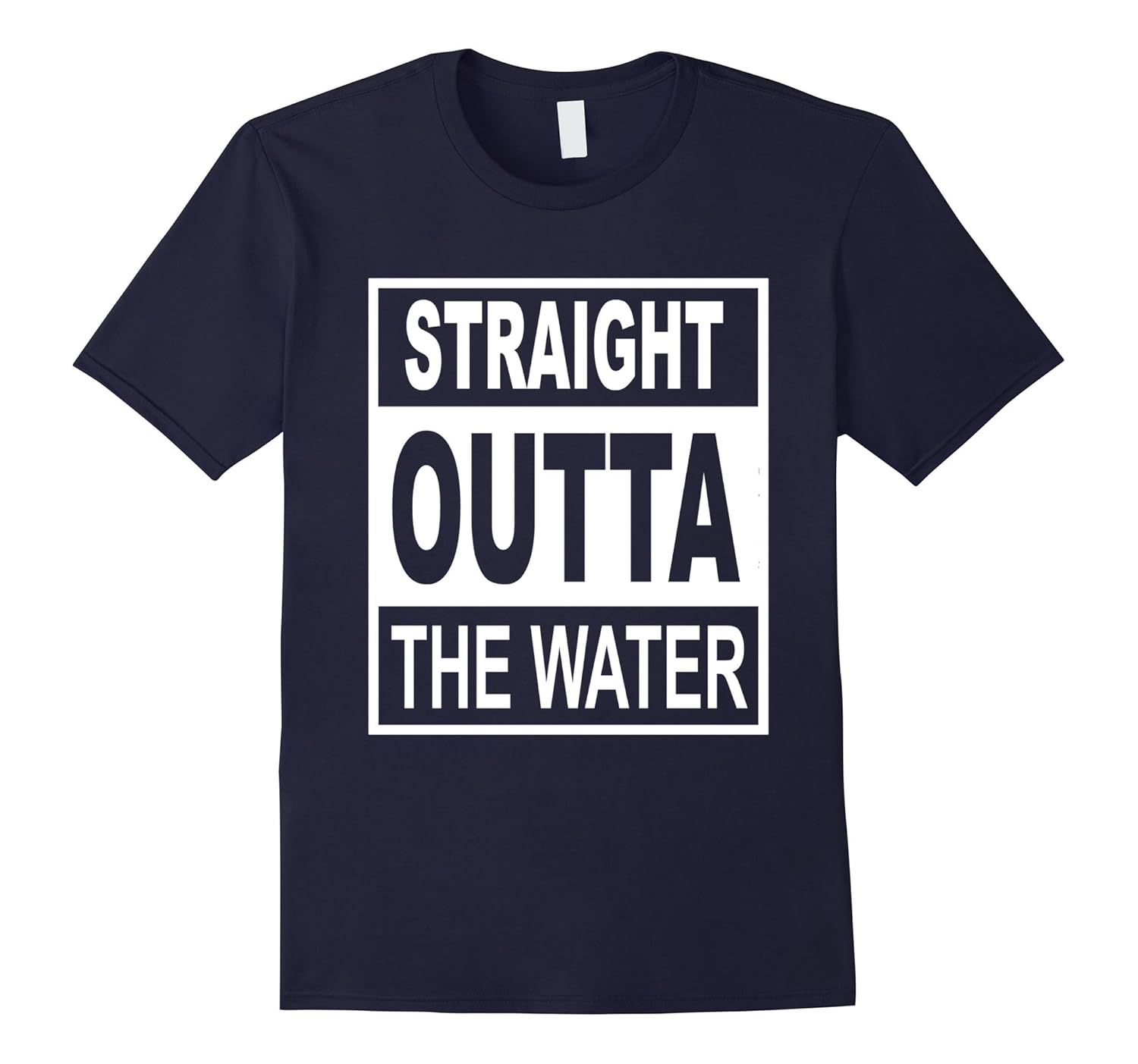 Straight Outta The Water - Christian Baptism T Shirt-ANZ