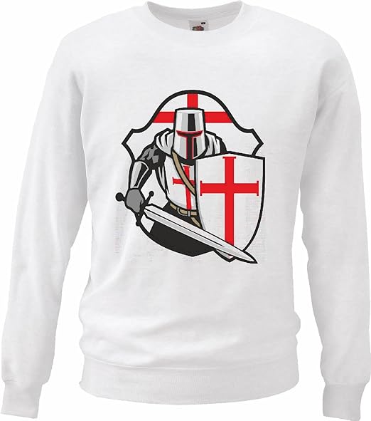 Reifen-Markt Sweatshirt Ritter Logo MIT Schild Ritter Schwert